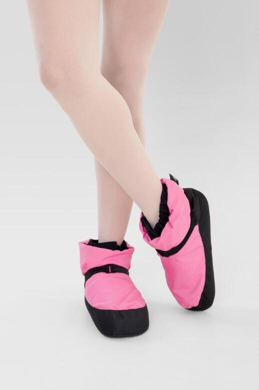 Gymo Dancewear Short-Cut Warm Up Bootie Dark Pink