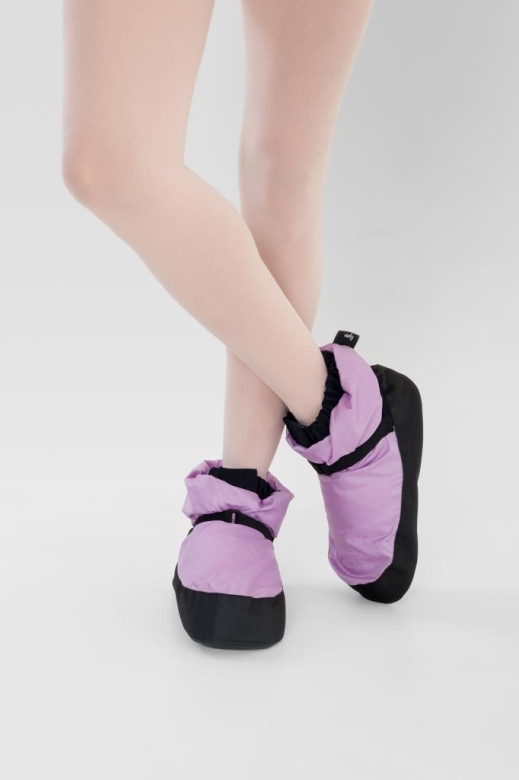 Gymo Dancewear Short-Cut Warm Up Bootie Lilac