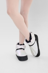 GYMO DANCEWEAR - Gymo Dancewear Short-Cut Warm Up Bootie Pearl