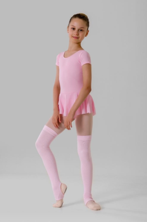 Gymo Dancewear Topuklu Bacak Isıtıcı Pembe