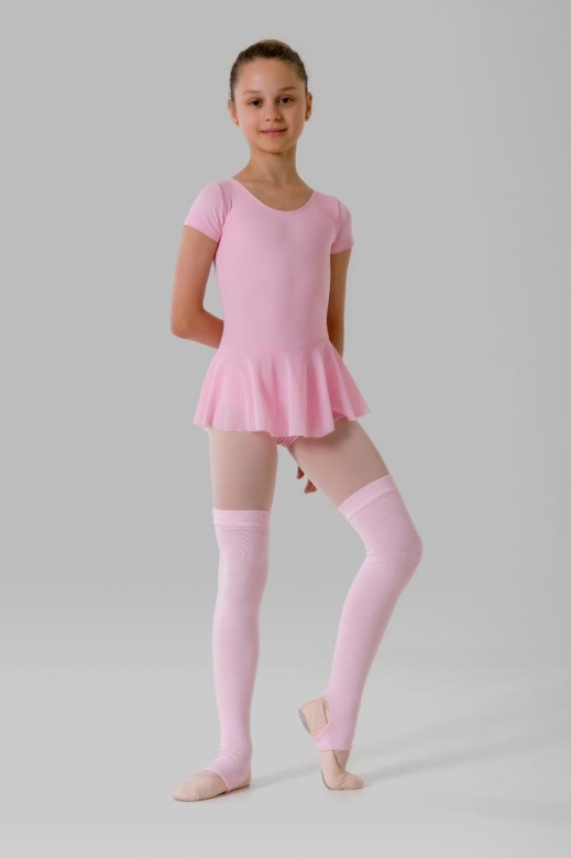 Gymo Dancewear Topuklu Bacak Isıtıcı Pembe