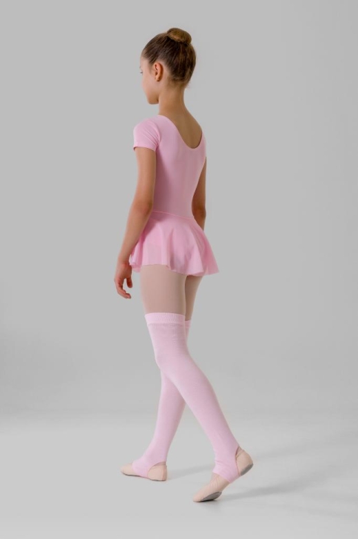 Gymo Dancewear Topuklu Bacak Isıtıcı Pembe