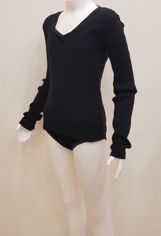 Gymo Dancewear V-Neck Triko Kazak Standard Size