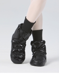 GYMO DANCEWEAR - Gymo Dancewear Warm Up Bootie Moon Black
