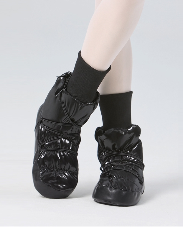 Gymo Dancewear Warm Up Bootie Moon Black