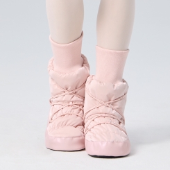 GYMO DANCEWEAR - Gymo Dancewear Warm Up Bootie Moon Pink
