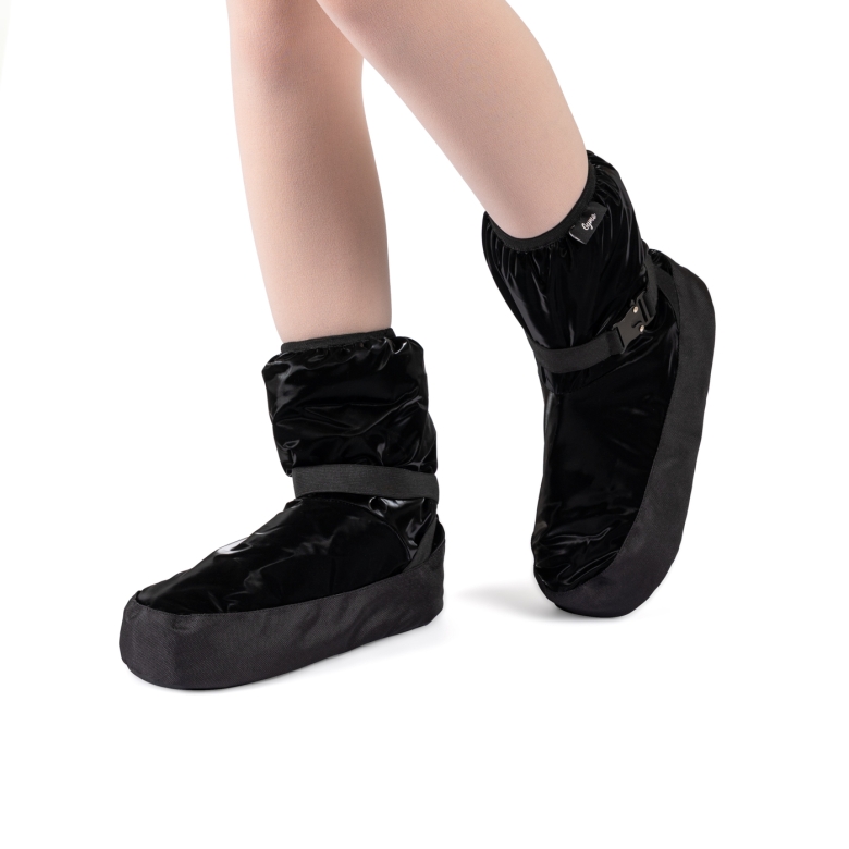 Gymo Dancewear Warm Up Bootie Space Black