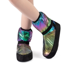 GYMO DANCEWEAR - Gymo Dancewear Warm Up Bootie Space Rainbow