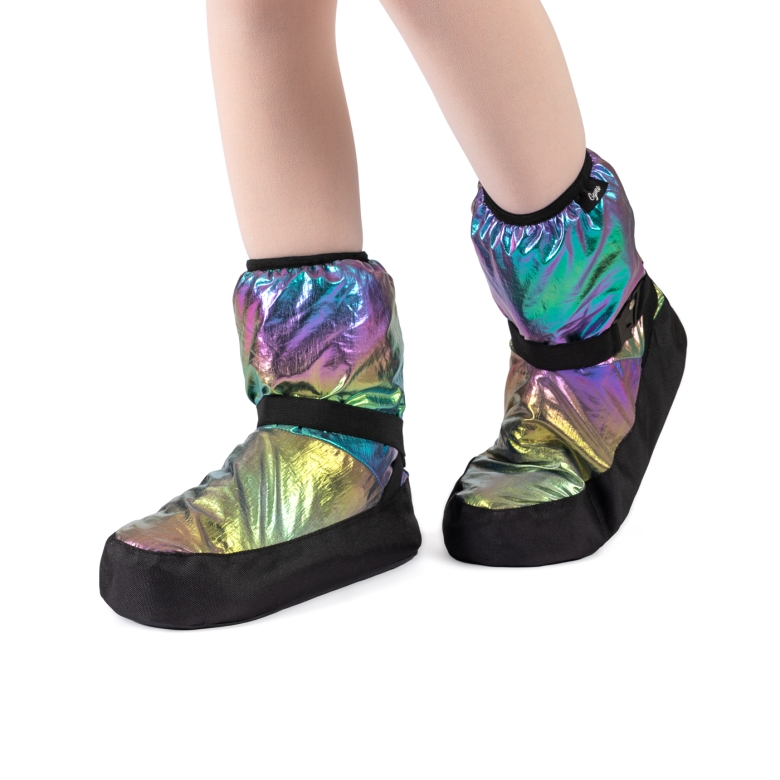 Gymo Dancewear Warm Up Bootie Space Rainbow