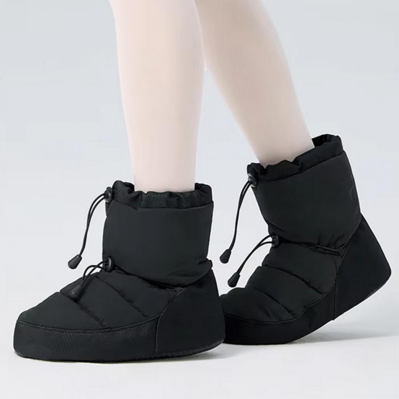 Gymo Dancewear Warm Up Bootie Star Black