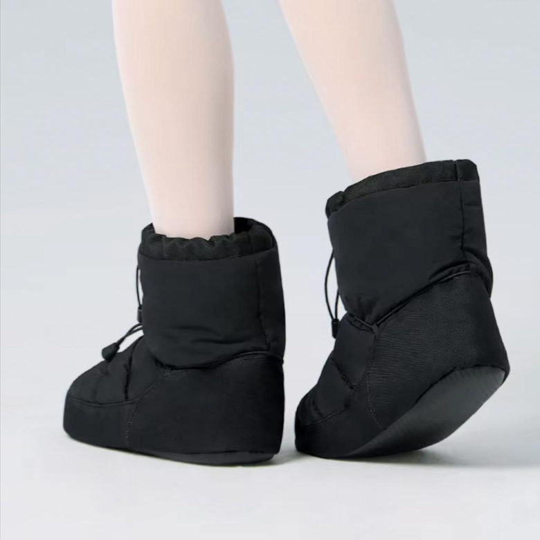 Gymo Dancewear Warm Up Bootie Star Black