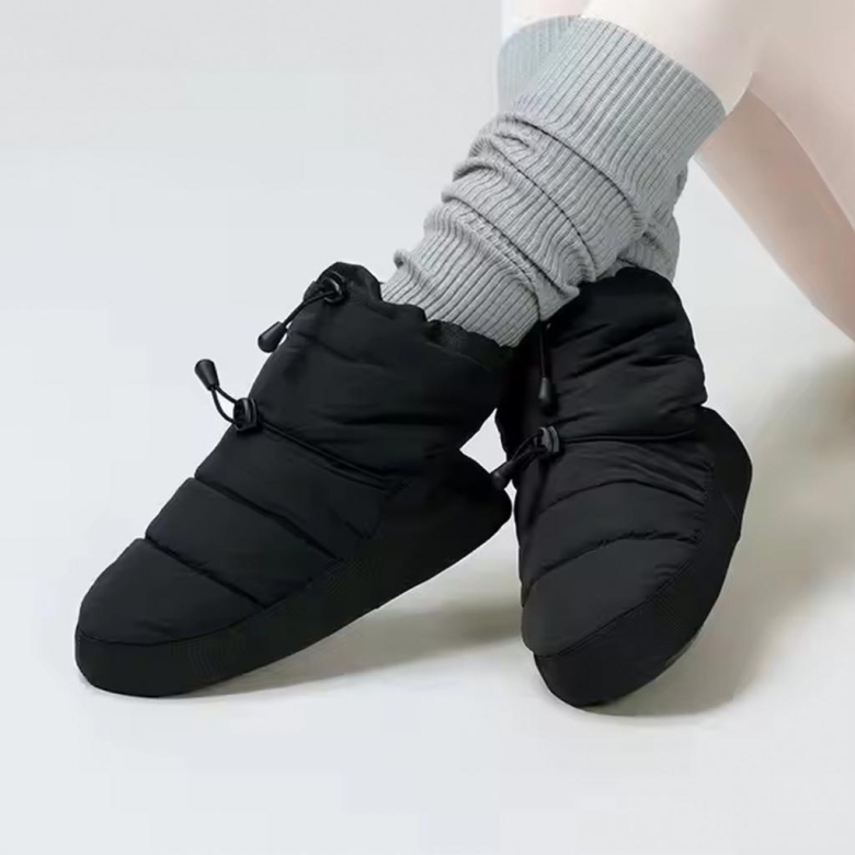 Gymo Dancewear Warm Up Bootie Star Black