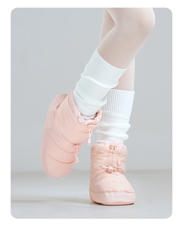Gymo Dancewear Warm Up Bootie Star Pink