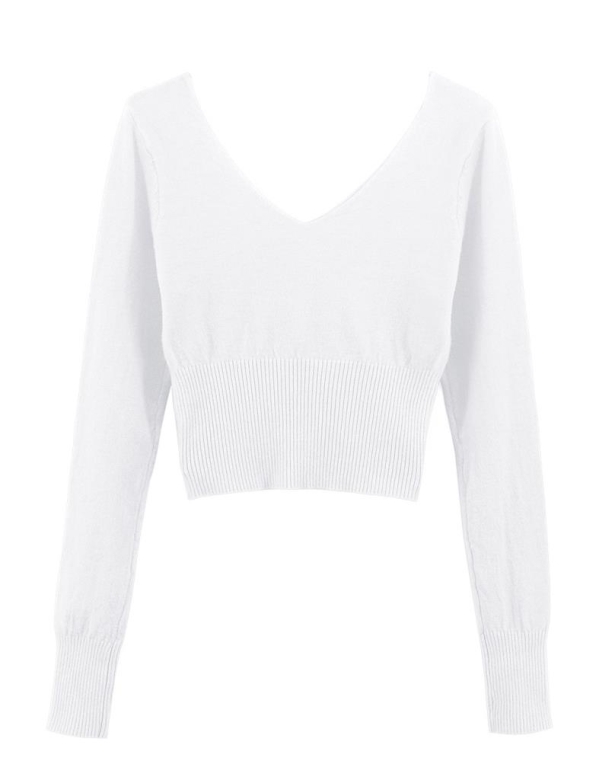 Gymo Dancewear Warm Up Üst Astra Junior Beyaz