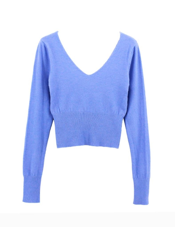Gymo Dancewear Warm Up Üst Astra Junior Mavi