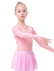  - Gymo Dancewear Warm Up Üst Astra Junior Pembe