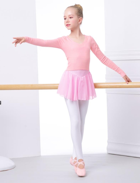 Gymo Dancewear Warm Up Üst Astra Junior Pembe