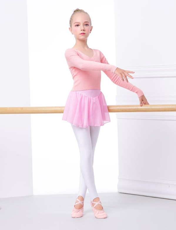 Gymo Dancewear Warm Up Üst Astra Junior Pembe