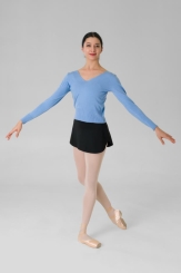  - Gymo Dancewear Warm Up Üst Astra Mavi