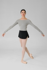  - Gymo Dancewear Warm Up Üst Woolie Gri