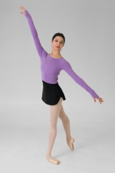  - Gymo Dancewear Warm Up Üst Woolie Junior Mor