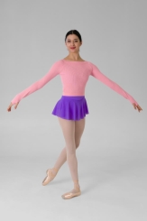  - Gymo Dancewear Warm Up Üst Woolie Junior Pembe