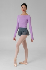  - Gymo Dancewear Warm Up Üst Woolie Lila