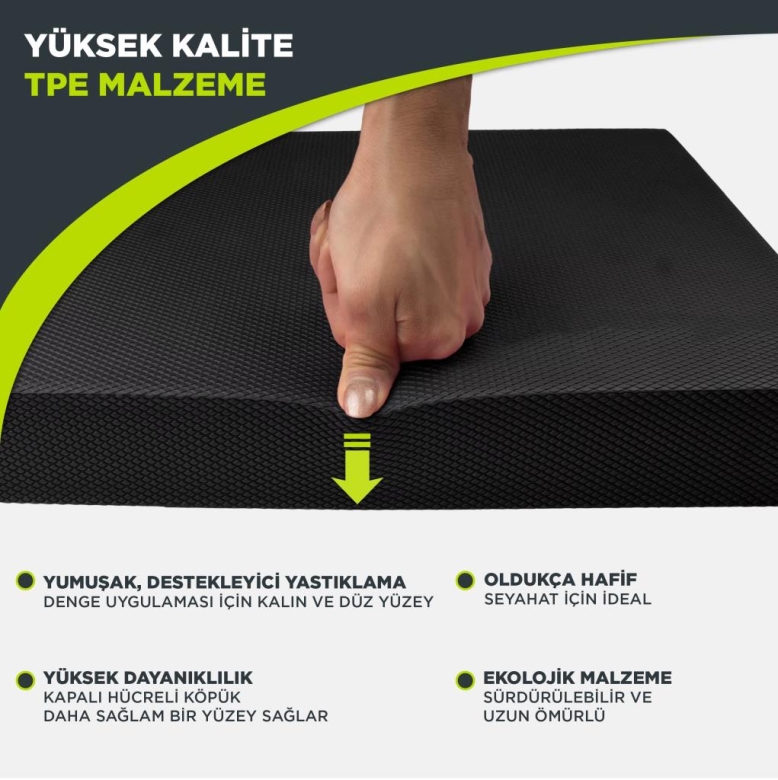 Gymo Pro Series Denge Bloğu Mavi