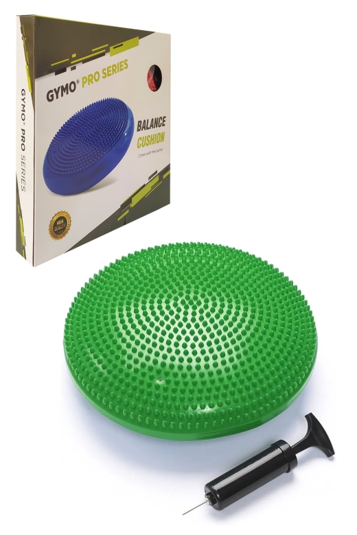 Gymo Pompalı Denge Yastığı Balance Disk Denge Pedi 33cm Yeşil