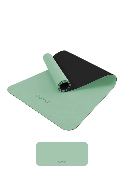 Gymo Ekolojik 6mm TPE Yoga Matı Pilates Minderi Diz Dirsek Koruyucu Matlı Set Açık Yeşil Gymo Ekolojik 6mm TPE Yoga Matı Pilates Minderi Diz Dirsek Koruyucu Matlı Set Açık Yeşil