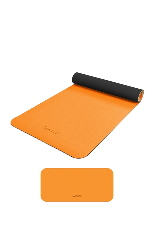Gymo Ekolojik 6mm TPE Yoga Matı Pilates Minderi Diz Dirsek Koruyucu Matlı Set Turuncu Gymo Ekolojik 6mm TPE Yoga Matı Pilates Minderi Diz Dirsek Koruyucu Matlı Set Turuncu