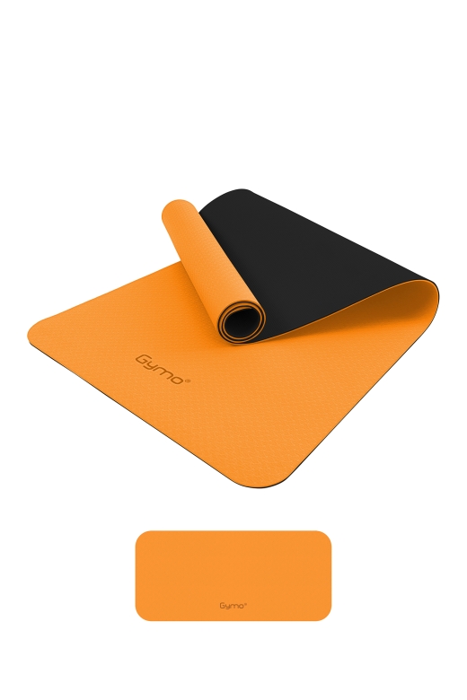 Gymo Ekolojik 6mm TPE Yoga Matı Pilates Minderi Diz Dirsek Koruyucu Matlı Set Turuncu Gymo Ekolojik 6mm TPE Yoga Matı Pilates Minderi Diz Dirsek Koruyucu Matlı Set Turuncu