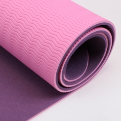 - Gymo Ekolojik 6mm TPE Yoga Matı Pilates Minderi Mürdüm (1)