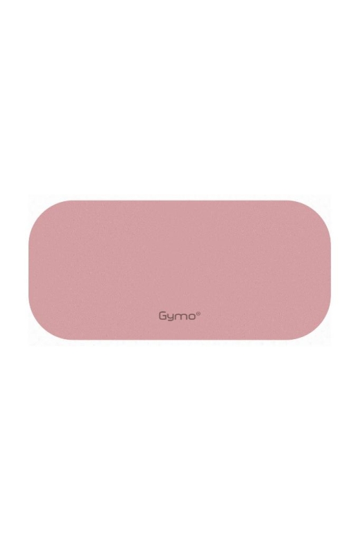 Gymo Sembol Hizalamalı 6mm TPE Yoga Matı Pilates Minderi Diz Dirsek Koruyucu Matlı Set Scarlet