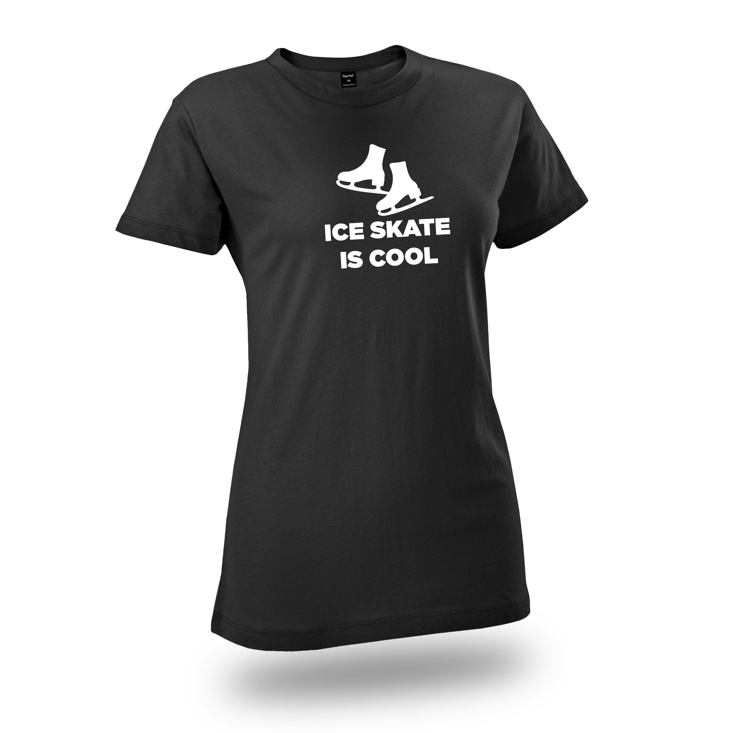 GYMO SPORTS - Gymo Ice Skate Is Cool Koton T-Shirt