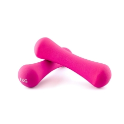  - Gymo Neopren Dambıl 2x1kg Pembe
