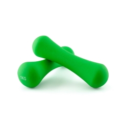 GYMO SPORTS - Gymo Neopren Dambıl 2x1kg Yeşil