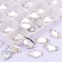 Gymo - Gymo Premium Dikme Kristal AX Shape 9*14mm Crystal 48 Ad.