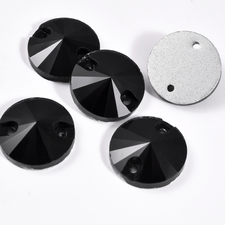Gymo Premium Dikme Kristal Round Rivoli 8mm P02 Black 84 Ad. Gymo Premium Dikme Kristal Round Rivoli 8mm P02 Black 84 Ad.