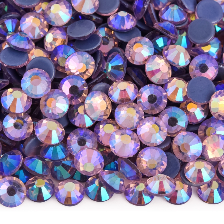 Gymo Premium Hotfix Kristal SS16 Light Pink AB 720 Ad.