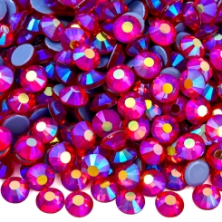 Gymo - Gymo Premium Kalite Altı Düz Ütü İle Yapışan (Hotfix) Kristal Taş SS20 (4.6-4.8mm) Siam AB (10 Gross - 1440 Adet)