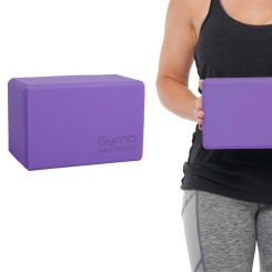 Gymo - Gymo Pro Series Büyük Boy Yoga Blok Mor