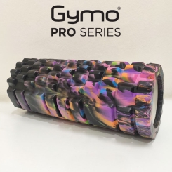  - Gymo Pro Series Foam Roller Pilates Masaj Rulosu Kamuflaj Siyah