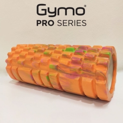  - Gymo Pro Series Foam Roller Pilates Masaj Rulosu Kamuflaj Turuncu