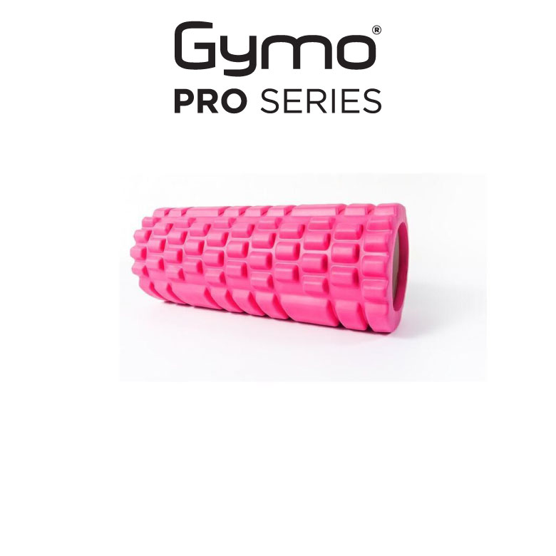 Gymo Pro Series Foam Roller Pilates Masaj Rulosu Pembe