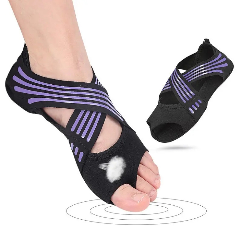 Gymo Pro Series Kaydırmaz Tabanlı Yoga Pilates Ayakkabısı Lila