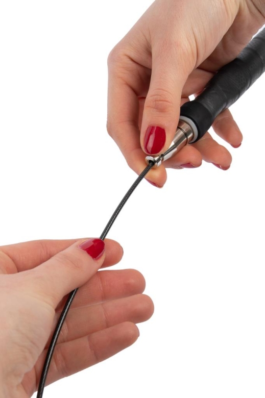 Gymo Pro Series Kendinden Kilitlenebilir Atlama İpi Siyah