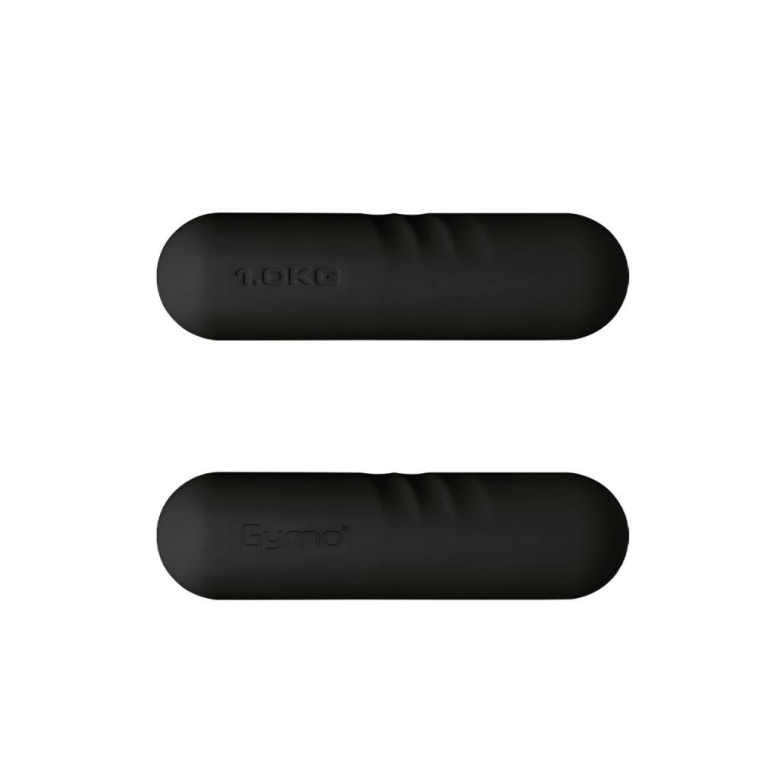Gymo Pro Series Silikon Dambıl 2x1kg Siyah