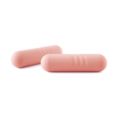 Gymo - Gymo Pro Series Silikon Dambıl 2x1kg Somon