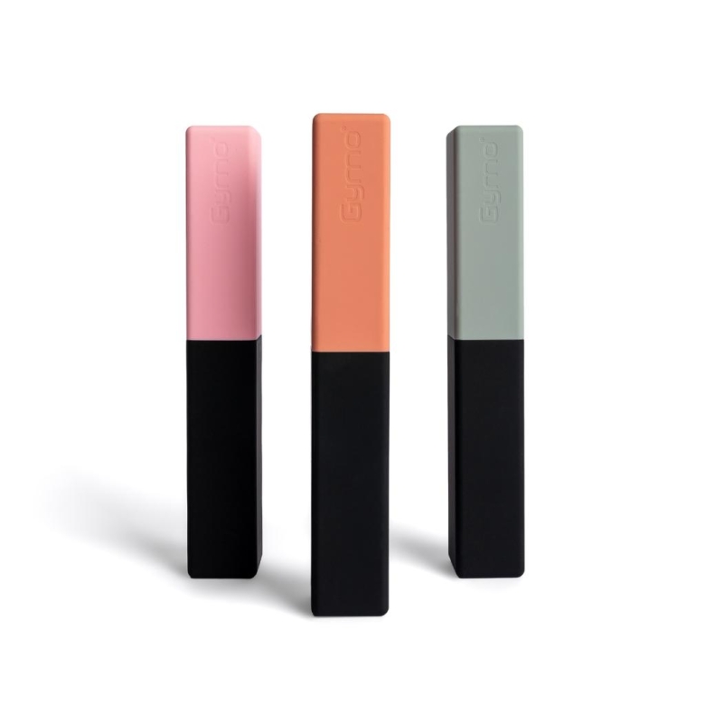 Gymo Pro Series Silikon Dambıl Lipstick 2x1kg Somon Gymo Pro Series Silikon Dambıl Lipstick 2x1kg Somon